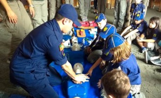 Escoteiros aprendem primeiros socorros