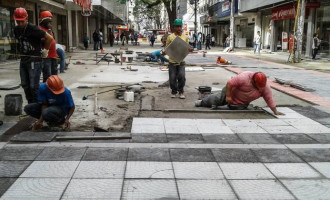 CALÇADÃO : Construtora Pelotense vai assumir as obras