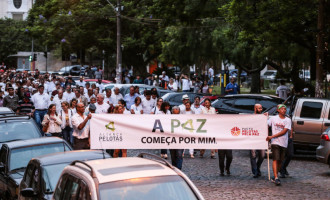 Caminhada por uma cultura de paz