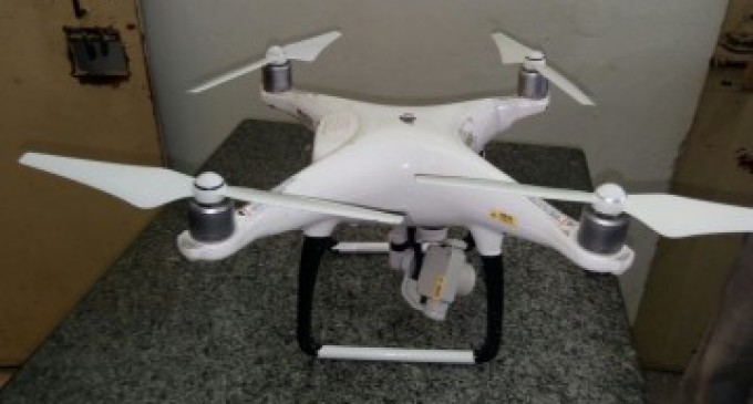 AUDÁCIA : Drone carregado de drogas é abatido sobrevoando a Perg