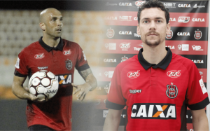 Eder Sciola renova contrato e Gustavo Bastos veste camisa rubro-negra no Gauchão Foto: Jonathan Silva/Assessoria GEB 