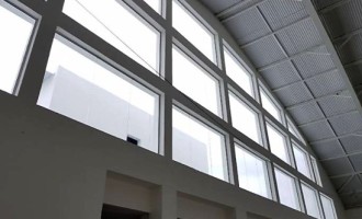 COLÉGIO PELOTENSE : Ginásio já está envidraçado