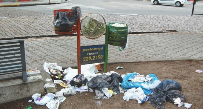 Coleta de lixo será diferenciada na área central
