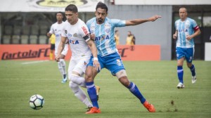 Avaí se esforçou muito no empate com o Santos, mas não evitou a queda para a Série B Foto: Flávio Hopp/RAW Image 