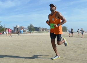 Pablo da Silva Oliveira percorreu 42 quilômetros no revezamento 