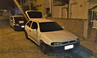 Guarda Municipal recupera outro veículo furtado