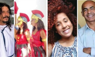 Espetáculo “A Paixão de Cristo” no Colégio Municipal Pelotense