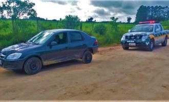 Carro roubado em São Lourenço é recuperado pela GM de Pelotas