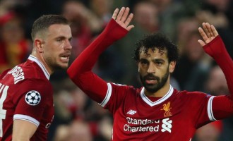 OS GAROTOS DE LIVERPOOL : Salah e Firmino dão show na goleada por 5 a 2 na Roma
