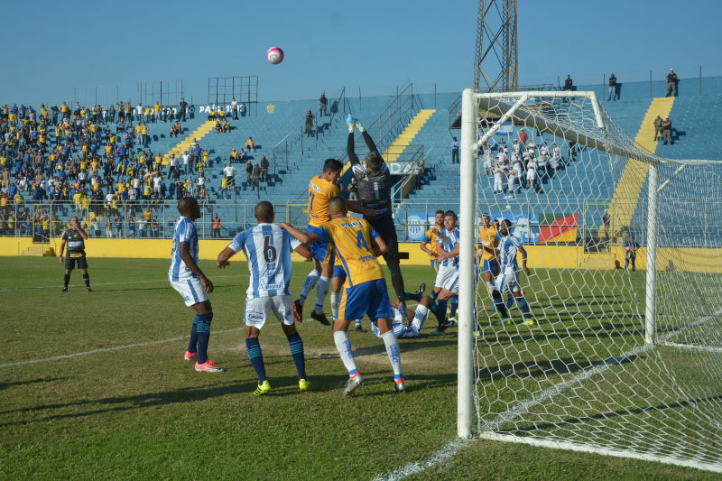 COM o dever de casa bem feito, time áureo-cerúleo caminha rumo à Primeira Divisão  FOTO: Laureano Bitencourt/Especial DM 