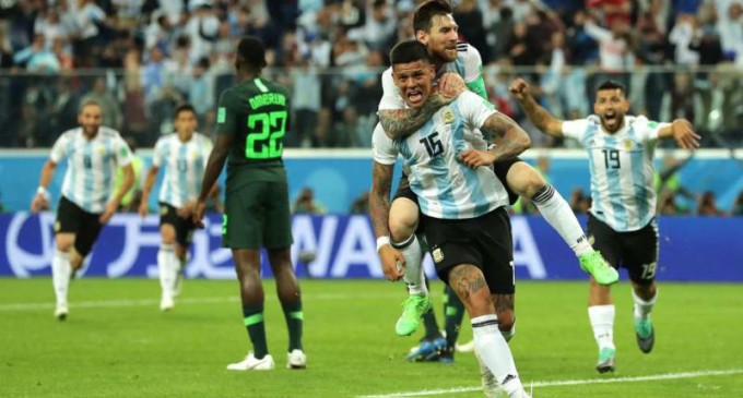 ARGENTINA : Messi mantém o time na Rússia