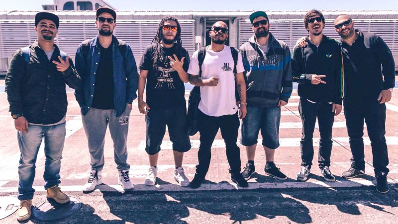 Banda tocou no Espaço das Américas e abriu show do grupo “O Rappa”