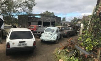 OPERAÇÃO DESMANCHE : Detran interdita dois locais que vendiam peças de veículos