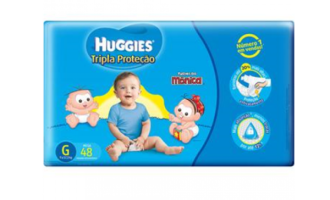 Anvisa suspende venda de fraldas da marca Huggies Turma da Mônica