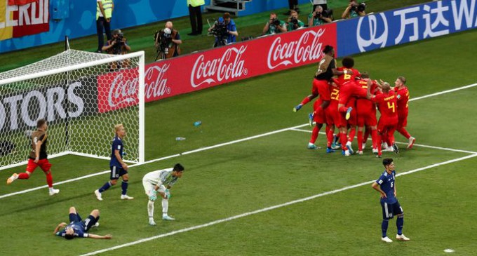 COPA 2018 : Virada impressionante da Bélgica