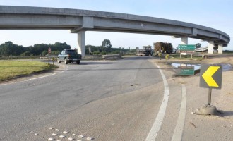 OBRAS : Bloqueado  acesso a Pelotas pela Av. Viscondessa da Graça