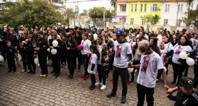 Missa e caminhada homenageiam memória de Thainã