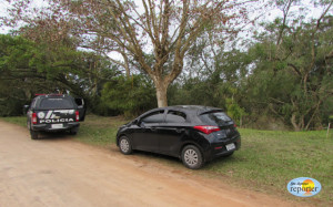 CARRO com placas de Pelotas foi abandonado na estrada