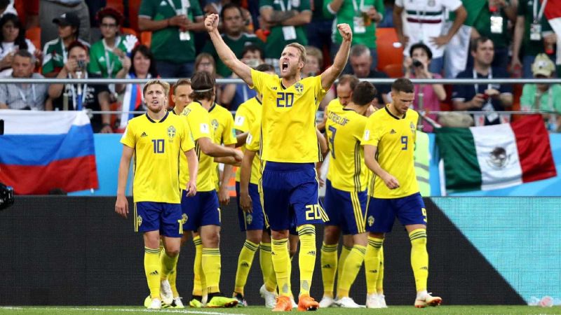 Suécia conquistou vitória afirmativa, antes de encarar a Suíça