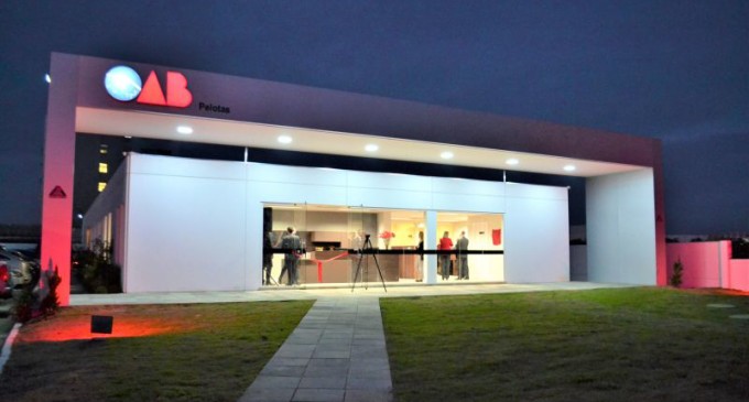 MODELO SUSTENTÁVEL :  OAB inaugura nova sede em Pelotas