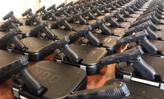 Polícia Civil recebe 220 novas pistolas Glock