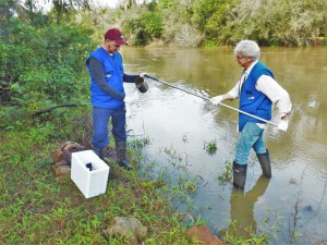 COLETAS das amostras são realizadas a cada três meses