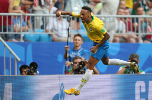 Neymar marcou na vitória da seleção