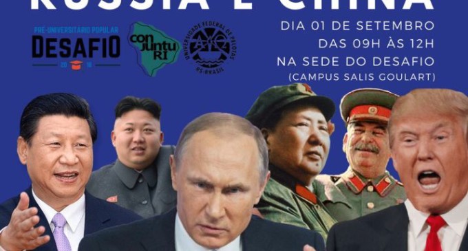 UFPEL : Aulão de Geopolítica tira dúvidas sobre Rússia e China