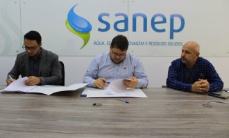 COLETA DE RESÍDUOS : Sanep assina novo contrato