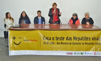 Pelotas está engajada na luta contra hepatite C