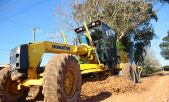 Cerrito Alegre recebe mutirão de melhorias na infraestrutura