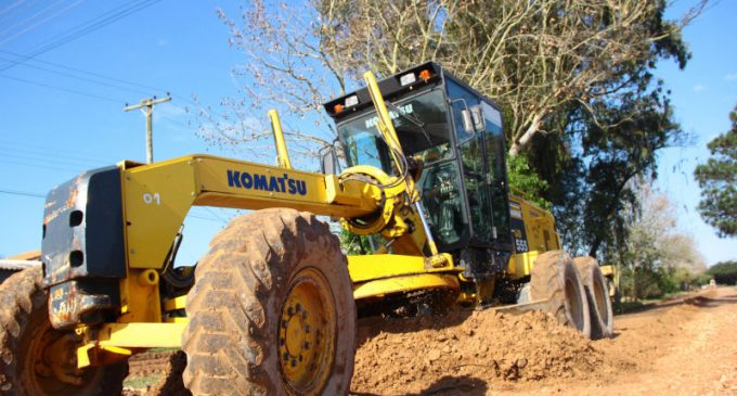 Cerrito Alegre recebe mutirão de melhorias na infraestrutura
