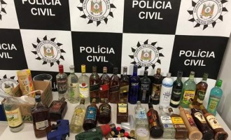 Polícia Civil estoura laboratório de bebidas falsificadas em Rio Grande