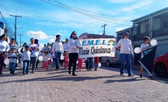 GUABIROBA : Caminhada pede cultura da paz