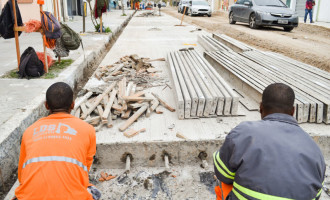 OBRAS DEODORO : General Neto esquina Osório receberá concreto