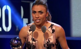 MELHOR DO MUNDO : Marta eleita pela sexta vez