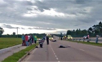 TRAGÉDIA NO TRÂNSITO : Dois motociclistas morrem durante disputa num “racha”