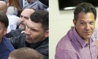 Bolsonaro e Haddad vão lutar pela Presidência da República