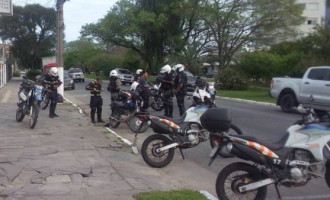 Operação Integrada com motos atua no entorno de escolas da cidade