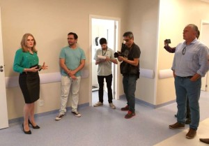 Dra. Susane Passos recebeu a imprensa e apresentou as novas instalações do Pronto Atendimento da Unimed