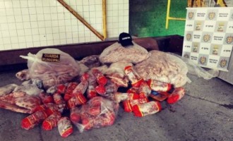 Operação apreende 250 kg de carne imprópria para consumo