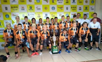 SUB-13 : BR Futsal é vice em Santa Catarina