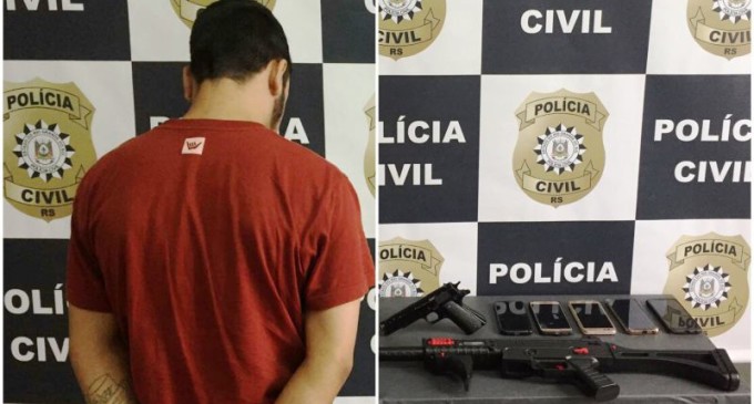 CAPÃO DO LEÃO : Policiais realizaram uma prisão e quatro mandados de busca