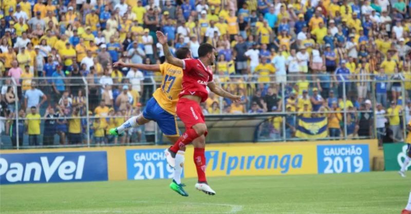 Pelotas apresenta pouca efetividade ofensiva no empate com São Luiz na Boca do Lobo Foto: AI ECP  