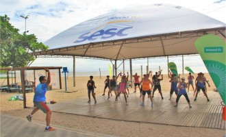 Final de semana tem oficina de skate, aulão de ritmos e o Incrível Hulk na praia do Laranjal