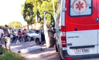 TRÂNSITO : Vítima fatal em acidente no acesso ao bairro Arco Íris
