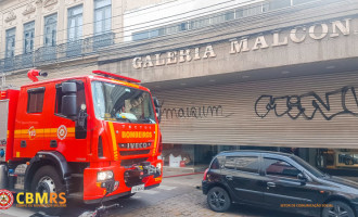 Incêndio na Galeria Malcon