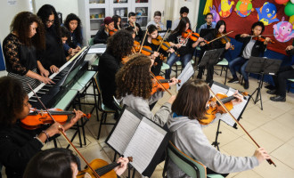 CRIANÇAS E JOVENS : Orquestra Estudantil Municipal está com trinta vagas abertas