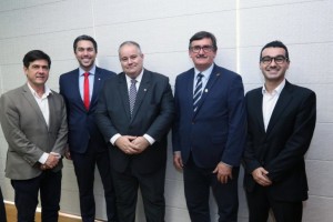 COMITIVA apresentou plano ao secretário Henrique Pires, em Brasília