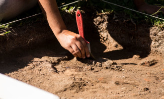 Começa a escavação arqueológica no  Parque da Baronesa
